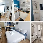 Le Petit - Parking Gratuit - 6min Hippodrome - 7min Universite - Wifi Apartman