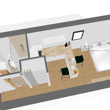 شقة Le Petit - Parking Gratuit - 6min Hippodrome - 7min Universite Lons