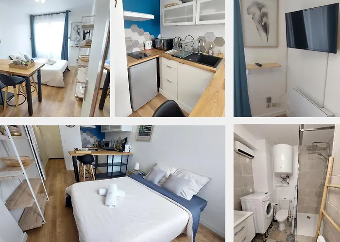 Le Petit - Parking Gratuit - 6min Hippodrome - 7min Universite - Wifi Appartement